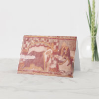 De geboorte van Christus, van het koor