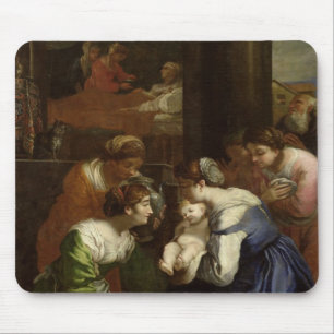 De geboorte van de maagd, c.1620 muismat