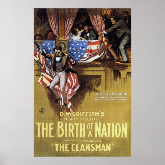 De geboorte van een Natie 1915 Poster (Voorkant)