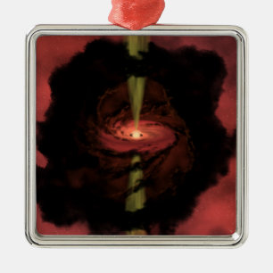 De geboorte van een ster metalen ornament