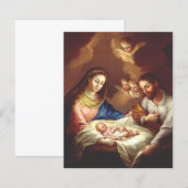 De geboorte van Jezus (Voorkant / Achterkant)