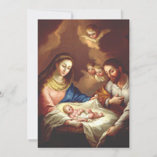 De geboorte van Jezus Christus Kaart