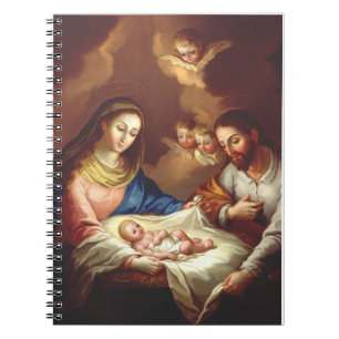 De geboorte van Jezus Christus Notitieboek