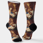 De geboorte van Jezus Christus Sokken (Gebogen)