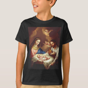 De geboorte van Jezus Christus T-shirt