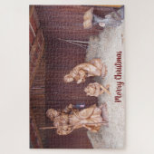 De geboorte van Jezus Legpuzzel (Verticaal)