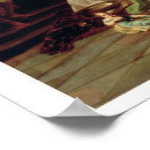 De geboorte van Mary, c.1753 (olie op canvas) Poster (Hoek)