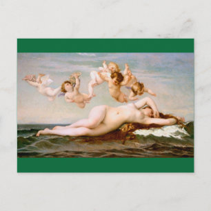 De geboorte van Venus - Alexandre Cabanel Briefkaart