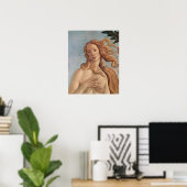 De geboorte van Venus (bijzonderheden) door Sandro Poster (Thuiskantoor)