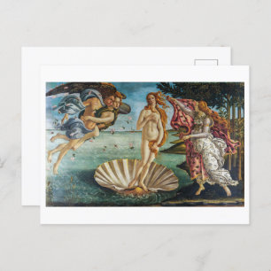 De geboorte van Venus   Botticelli   Briefkaart