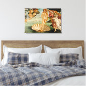 De geboorte van Venus| Botticelli Canvas Afdruk (Insitu (Slaapkamer))