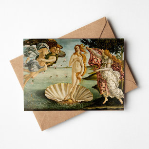 De geboorte van Venus   Botticelli Kaart
