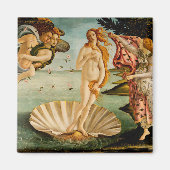 De geboorte van Venus | Botticelli Magneet (Voorkant)