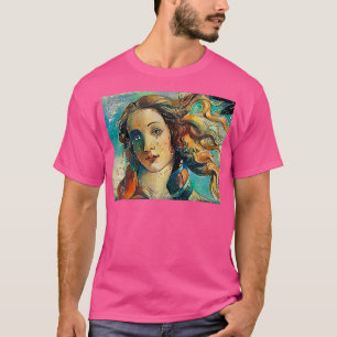 De geboorte van Venus Botticelli Makover T-shirt