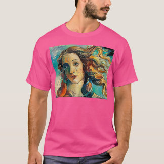 De geboorte van Venus Botticelli Makover T-shirt