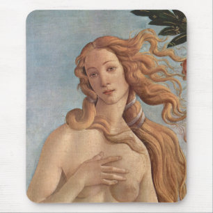 De Geboorte van Venus (detail) door Sandro Bottice Muismat
