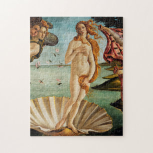 De geboorte van Venus (details), Sandro Botticelli Legpuzzel