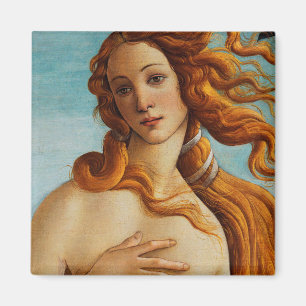 De geboorte van Venus (details), Sandro Botticelli Magneet