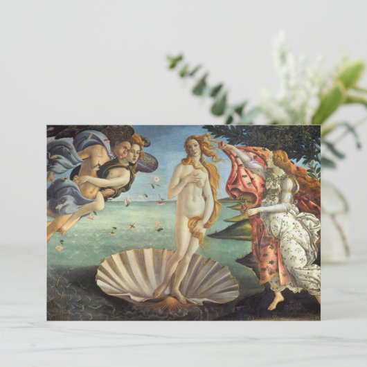 De geboorte van Venus door Sandro Botticelli (Staand voorkant)