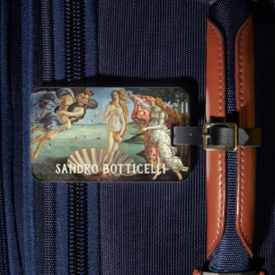 De Geboorte van Venus door Sandro Botticelli Bagagelabel