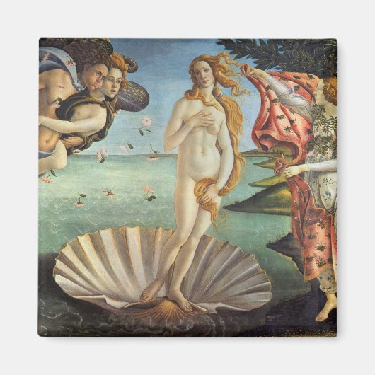 De geboorte van Venus door Sandro Botticelli Magneet (Voorkant)