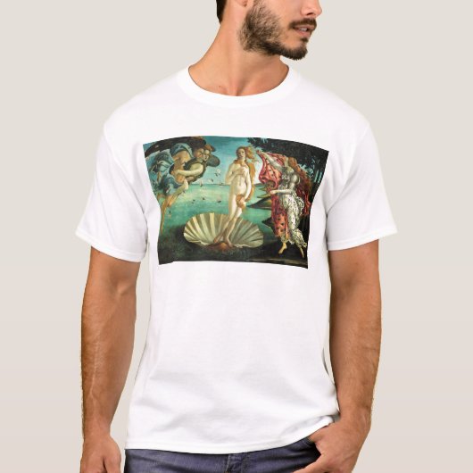 De geboorte van Venus door Sandro Botticelli T-shirt (Voorkant)