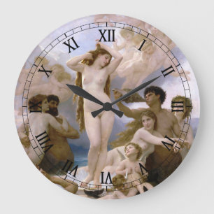 De geboorte van Venus door William-Adolphe Bouguer Grote Klok