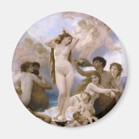 De geboorte van Venus door William-Adolphe Bouguer Magneet (Voorkant)