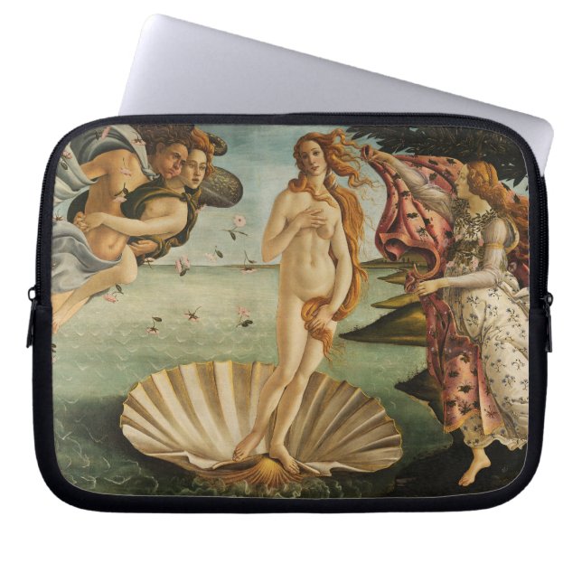 De geboorte van Venus Laptop Sleeve (Voorkant)