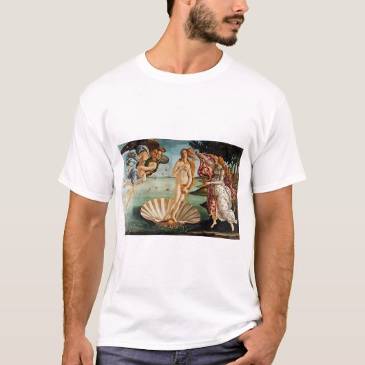 De geboorte van Venus, Sandro Botticelli, 1485 T-shirt (Voorkant)