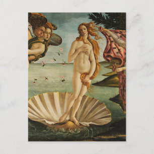 De geboorte van Venus - Sandro Botticelli Briefkaart