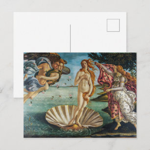 De Geboorte van Venus Sandro Botticelli Briefkaart