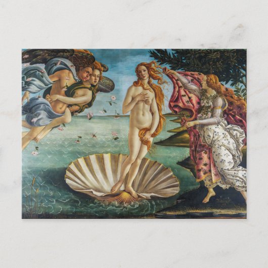 De geboorte van Venus | Sandro Botticelli | Briefkaart (Voorkant)