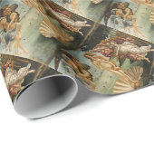 De geboorte van Venus - Sandro Botticelli Cadeaupapier (Rol Hoek)