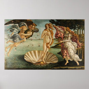 De geboorte van Venus Sandro Botticelli Painting 1 Poster