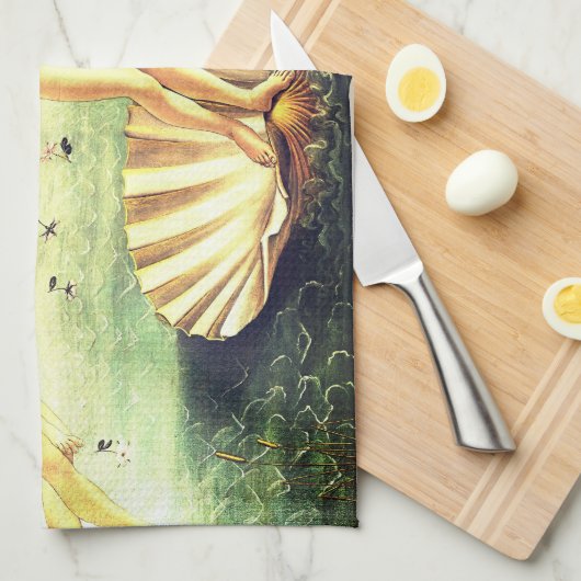 De geboorte van Venus Theedoek (Quarter Fold)