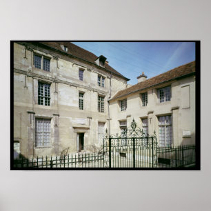 De geboorteplaats van Jean de la Fontaine Poster