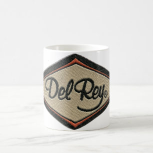 De geborduurde Mok van Del Rey