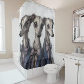 🕯️ De gebroeders Belladonna – surrealist Douchegordijn (In situ)