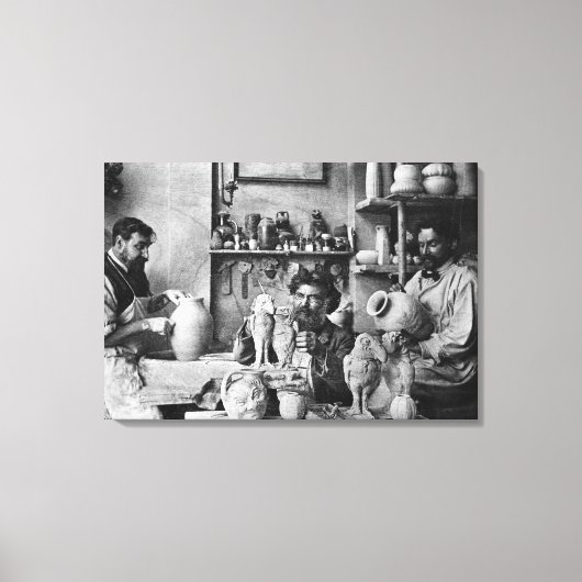 De gebroeders Martin Canvas Afdruk (Voorkant)