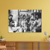 De gebroeders Martin Canvas Afdruk (Insitu (Woonkamer))