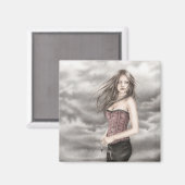 De gebroken kettingmagneet magneet (Voorkant / Achterkant)