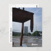 De gebroken stoel in Genève Briefkaart (Voorkant / Achterkant)