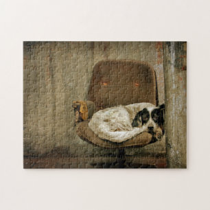 de gebroken stoel legpuzzel