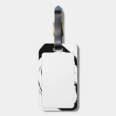 De gebruikte Koksmann Bagagelabel (Achterkant verticaal)