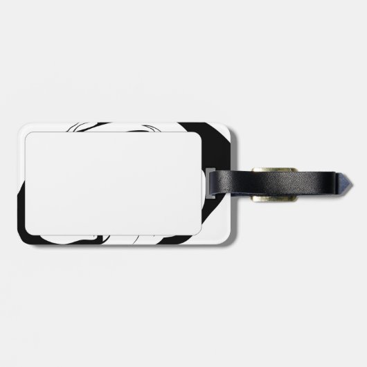 De gebruikte Koksmann Bagagelabel (Achterkant horizontaal)