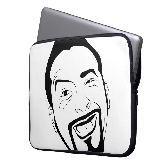 De gebruikte Koksmann Laptop Sleeve (Voorkant Links)