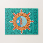 De gebuste spoeling (Aqua) - Legpuzzel (Horizontaal)