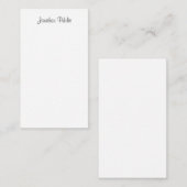 De gecalligraveerde Sjabloon van de Naam van het M (Voorkant / Achterkant)