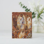 De gedaanteverwisseling van het icoon Christus Briefkaart (Staand voorkant)